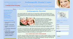 Desktop Screenshot of indianapolisdentistks.com